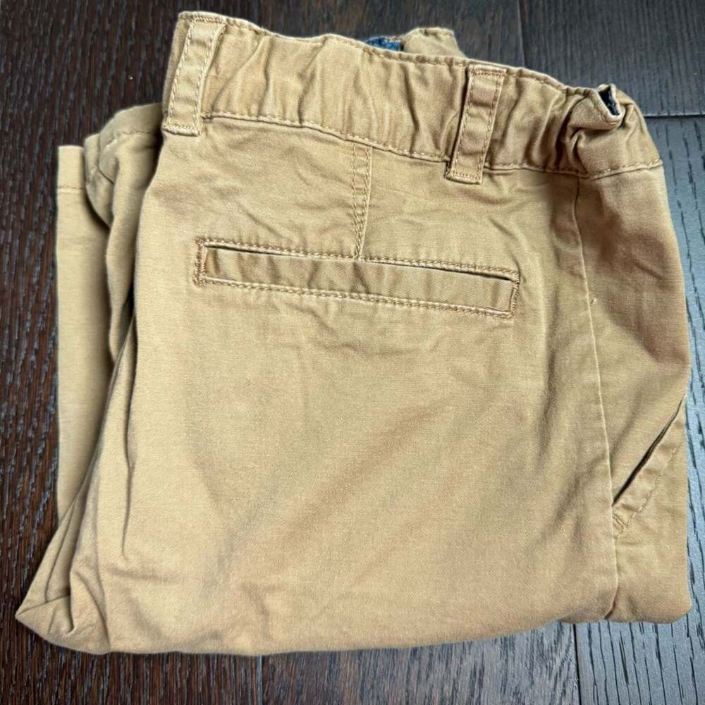 Cat & Jack Boys Adjustable Waist Khaki Shorts - Size 14